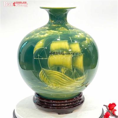  BÌNH HÚT TÀI LỘC VẼ TAY – THUẬN BUỒM XUÔI GIÓ